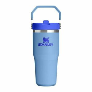 Kék rozsdamentes acél termosz 410 ml IceFlow™ Flip Straw 2.0 Tumbler Blue Sky – Stanley kép