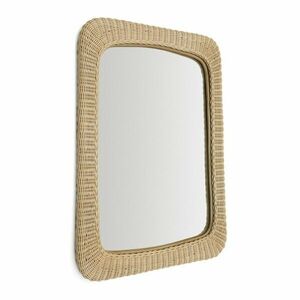 Fali tükör rattan kerettel 58x79 cm Zilna – Kave Home kép
