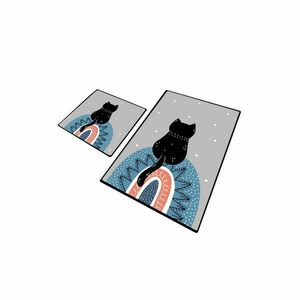 Fürdőszobai kilépő szett 2 db-os 60x100 cm Waiten – Foutastic kép