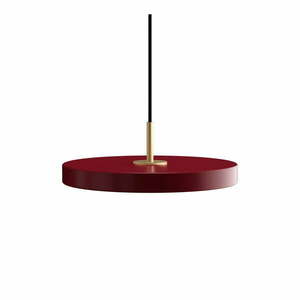 Piros fém LED dimmelhető függőlámpa fém búrával ø 31 cm Asteria Plus – UMAGE kép