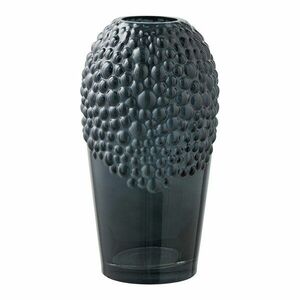 Sötétszürke üveg váza (magasság 25 cm) – House Nordic kép