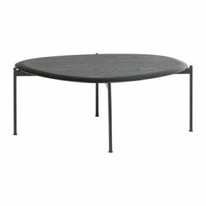 Fekete dohányzóasztal 67x92 cm Kota – WOOOD kép