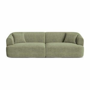 Zöld kordbársony kanapé 255 cm Campi – Cosmopolitan Design kép