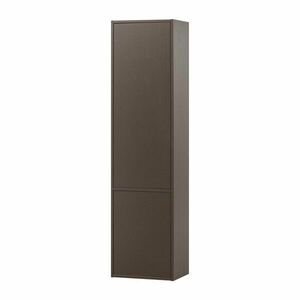 Sötétbarna borovi fenyő moduláris szekrény 55x215 cm Meggy – WOOOD kép