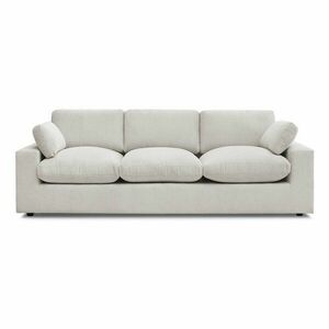 Bézs kordbársony kanapé 250 cm Belair – Bobochic Paris kép