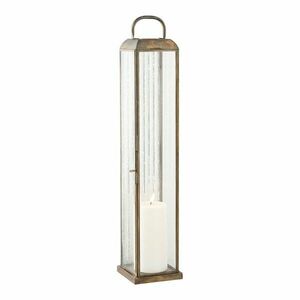 Fém-üveg lámpás (magasság 60 cm) Herslev – House Nordic kép