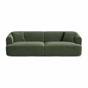 Zöld bársony kanapé 255 cm Campi – Cosmopolitan Design kép