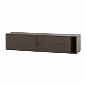 Sötétbarna borovi fenyő TV-állvány 200x45x44 cm Settle Down – vtwonen kép