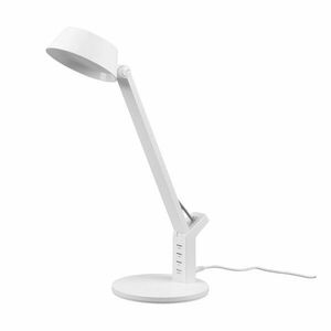 Matt fehér LED dimmelhető asztali lámpa (magasság 40 cm) Ava – Trio kép