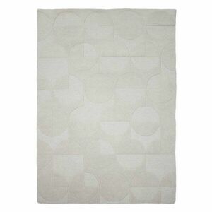 Elefántcsont színű kézi szövésű gyapjú szőnyeg 160x230 cm Gigi – Flair Rugs kép