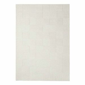 Elefántcsont színű kézi szövésű gyapjú szőnyeg 200x290 cm Checkerboard – Flair Rugs kép