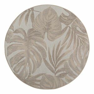 Bézs kerek kültéri-beltéri szőnyeg ø 120 cm Desert 1302 – Ayyildiz Carpets kép