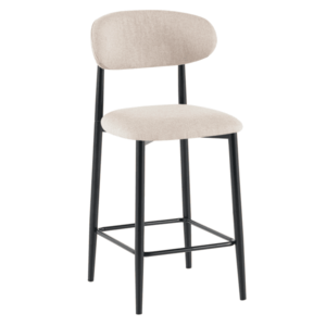 Bárszék, bézs szövet/fekete, ZAJDA TYP 2 kép
