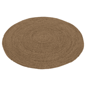 Kerek szőnyeg, természetes, tengeri fű, 120 cm, ULAND kép