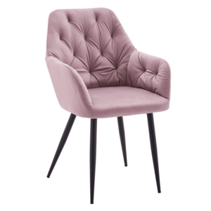 Design fotel, rózsaszín Velvet szövet, VERIO NEW kép