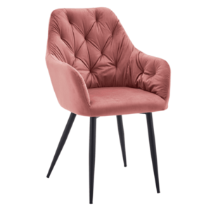 Design fotel, sötét rózsaszín Velvet szövet, VERIO NEW kép