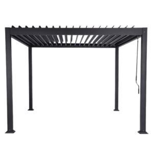 Bioklimatikus pergola, antracit, 3x3 m, ZIA kép