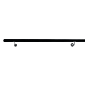 Fogantyú/korlát, tömör fa, fekete, 100 cm, MANEL TYP 1 kép