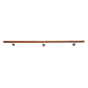 Fogantyú/korlát, tömör fa, barna, 200 cm, MANEL TYP 2 kép