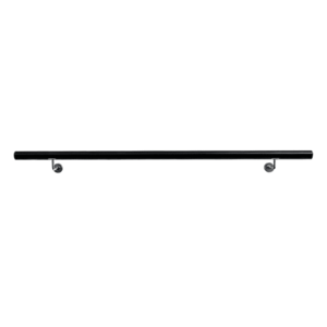 Fogantyú/korlát, tömör fa, fekete, 150 cm, MANEL TYP 3 kép