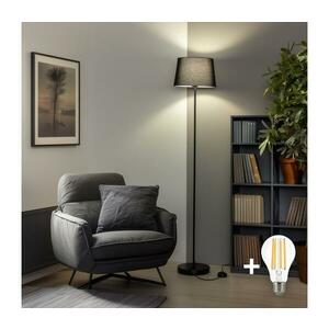 BRILAGI - LED állólámpa CERIA 1xE27/40W/230V átm. 30 cm fekete SA2187+EG781038 kép