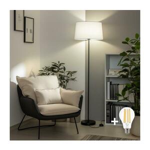 BRILAGI - LED állólámpa CERIA 1xE27/40W/230V, átm. 45 cm, fehér/fekete SA2187+EG781041 kép