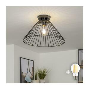 Brilagi - LED felületre szerelhető mennyezeti lámpa CERIA WIRE 1xE27/40W/230V Ø 45 cm fekete BG3988+EG300164 kép