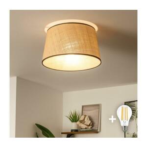 BRILAGI - LED felületre szerelhető csillár CERIA 1xE27/40W/230V átm. 35 cm bézs BG3988+EG781083 kép