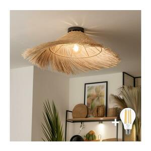 BRILAGI - LED felületre szerelhető csillár CERIA BOHO 1xE27/40W/230V átm. 70 cm rattan BG3988+EG781136 kép