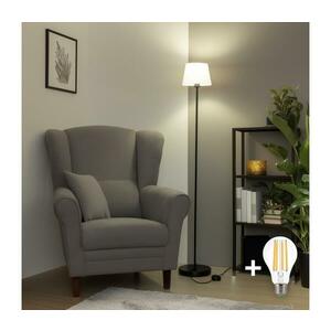 BRILAGI - LED állólámpa CERIA 1xE27/40W/230V átm. 20, 5 cm fehér/fekete SA2187+EG781029 kép