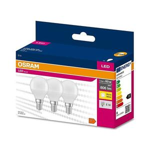 KÉSZLET 3x LED Izzó P45 E14/7, 5W/230V 3000K - Osram 4058075627246 kép