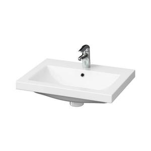 Cersanit K32-003-ECO - ráültethető/falra szerelhető COMO 45x60 cm mosdó, kerámia/fehér K32-003-ECO kép