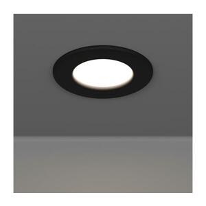 Eglo 901412- FUEVA LED beépíthető fürdőszobai mennyezeti lámpa LED/3, 7W/230V átm. 8, 8 cm IP44 fekete 901412 kép