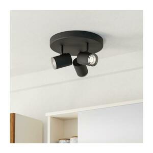 Eglo 901965 - Fürdőszobai spotlámpa CONSUMA 3xGU10/5W/230V IP44 fekete 901965 kép