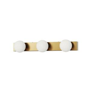 BRILAGI - LED fürdőszobai tükörvilágítás HOLLYWOOD 3xLED/3W/230V IP44 arany FG-M1-C22-3-GLD kép