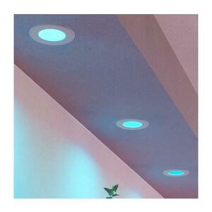 Eglo 901429 – 3 darabos szett FUEVA-Z beépíthető mennyezeti fém lámpatest, 3x LED RGBW, LED/2, 8W/230V, 8, 8cm, IP44, fehér 901429 kép