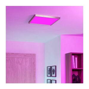 Eglo 901422-LED RGBW Dimmelhető füstszínű mennyezeti lámpa FUEVA-Z LED/17, 8W/230V 39x39cm IP44 króm 901422 kép
