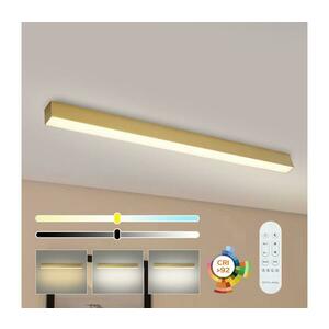 BRILAGI - Dimmelhető LED mennyezeti lámpa SLEEKLINE LED/40W/230V Wi-Fi Tuya arany + távirányító BRI470 kép