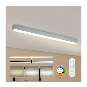 BRILAGI - Dimmelhető mennyezeti lámpa SLEEKLINE LED/40W/230V Wi‑Fi Tuya ezüst+távirányító BRI471 kép