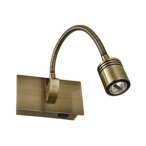 Ideal Lux - LED állítható fali lámpa DYNAMO LED/3, 5W/230V CRI 90 bronzszínű 121352 kép