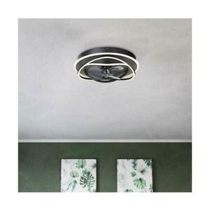 Eglo 35146 - Dimmelhető LED mennyezeti látor NAMORI 4xLED/9W/230V átm. 50 cm fekete + távirányító 35146 kép