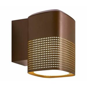 Nordlux - Kültéri fali lámpatest SIDARA 1xE27/15W/230V IP54 barna 2618421218 kép