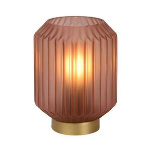 Lucide 45595/01/66 - Asztali lámpa SUENO 1xE14/40W/230V rózsaszín 45595/01/66 kép