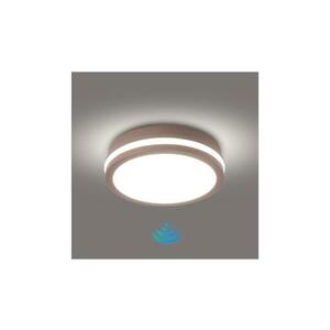 Brilagi -LED Kültéri lámpatest érzékelővel BENE LED/18W/230V átm. 21, 5 cm barna IP54 BRI732 kép