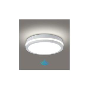 BRILAGI - LED kültéri lámpatest érzékelővel BENE LED/24W/230V átm. 26 cm fehér IP54 BRI730 kép