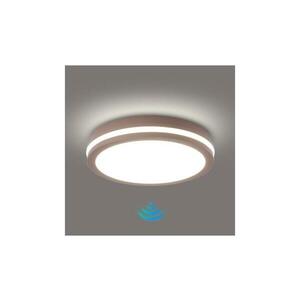 BRILAGI - LED kültéri lámpa érzékelővel BENE LED/24W/230V Ø 26 cm barna IP54 BRI734 kép