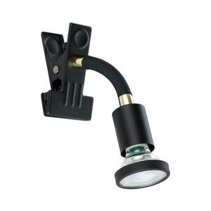 Eglo 300914 - LED csíptetős lámpa PARRINI 1xGU10/4, 5W/230V fekete 300914 kép