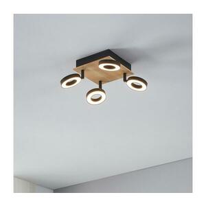 Eglo 901205 - LED spotlámpa RIELVES 4xLED/4, 2W/230V fekete/barna 901205 kép