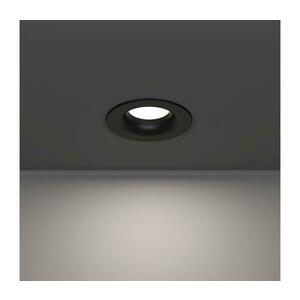 Eglo 902273 -LED fürdőszobai süllyesztett mennyezeti lámpa SALABATE LED/4, 9W/230V átm.8, 8cm IP65 fekete 902273 kép