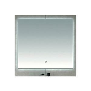 BRILAGI - LED fürdőszobai tükör DESIO LED/24W/230V 60x60 cm IP44 CRI 90 dimmelhető + CCT (állítható színhőmérséklet) FG-MIR-0022-6060 kép